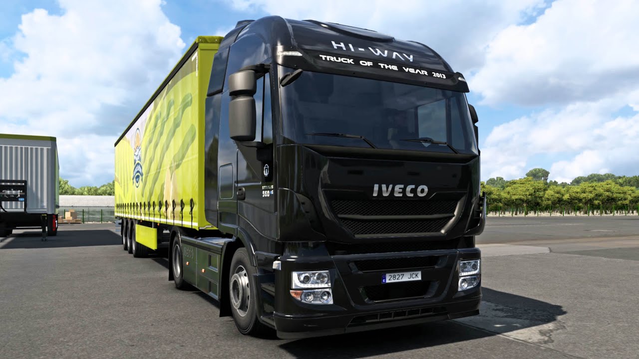 Euro Truck Simulator 2 - Iveco Stralis Hi-Way - Gameplay (PC UHD) [4K60FPS]