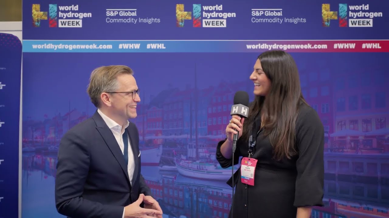 On-Site Interview: Esben Baltzer Nielsen, Stiesdal Hydrogen - World Hydrogen Week 2025