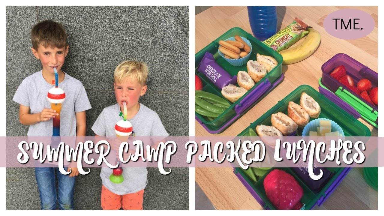 Summer Camp Packed Lunches | KIDS FOOD | ThroughMummysEyes