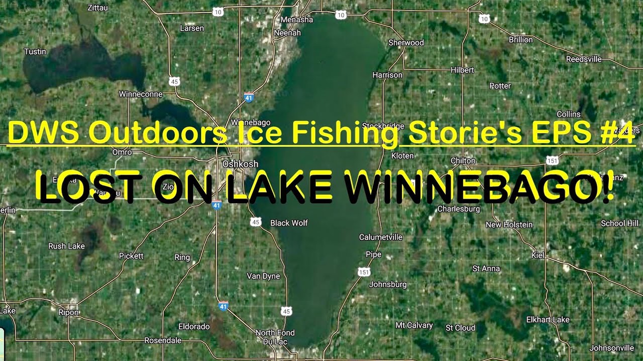 DWS Outdoors Ice Fishing Storie's EPS #4 (LOST ON LAKE WINNEBAGO!)