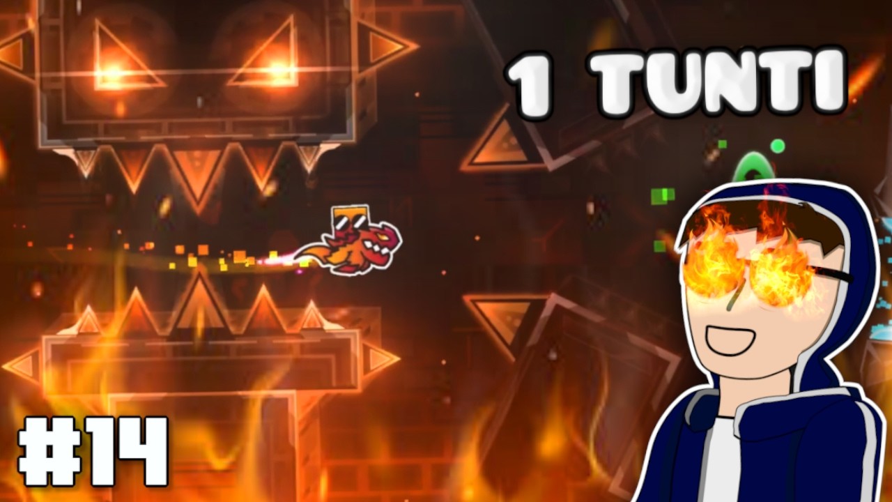 Tunti FLAMEWALLIN kanssa! Geometry Dash Suomi