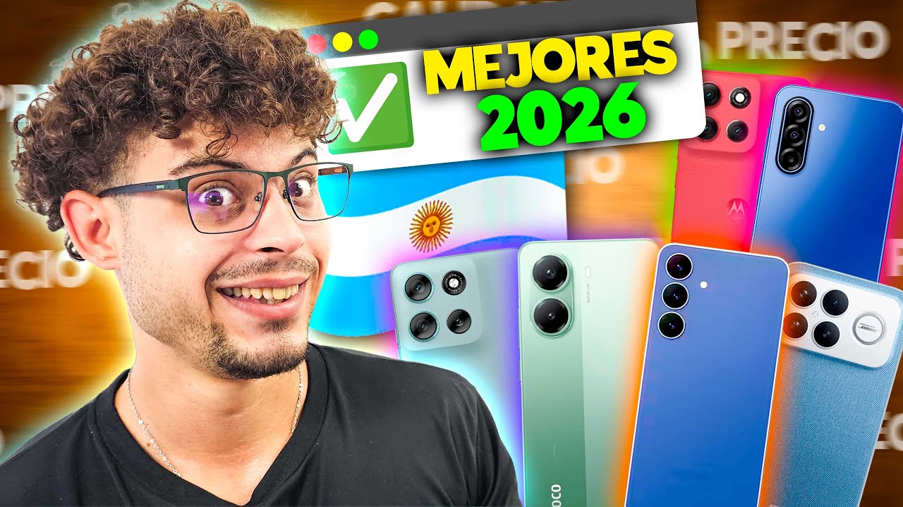 ARRANCA 2026 Con LOS MEJORES CELULARES CALIDAD PRECIO! ✅