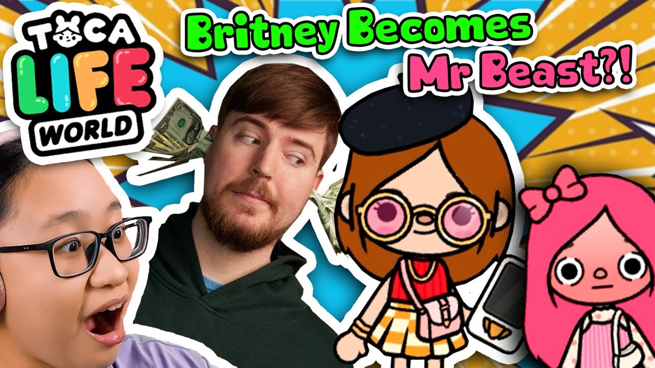 Toca Life World - Britney Becomes MR BEAST???