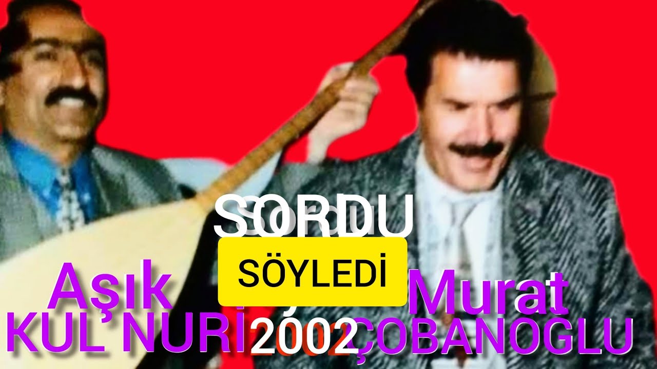 soruyor cevap veriyor - M. Çobanoğlu - Aşık kul nuri    - yolun kaldımı - atışması-indirmek yasaktır