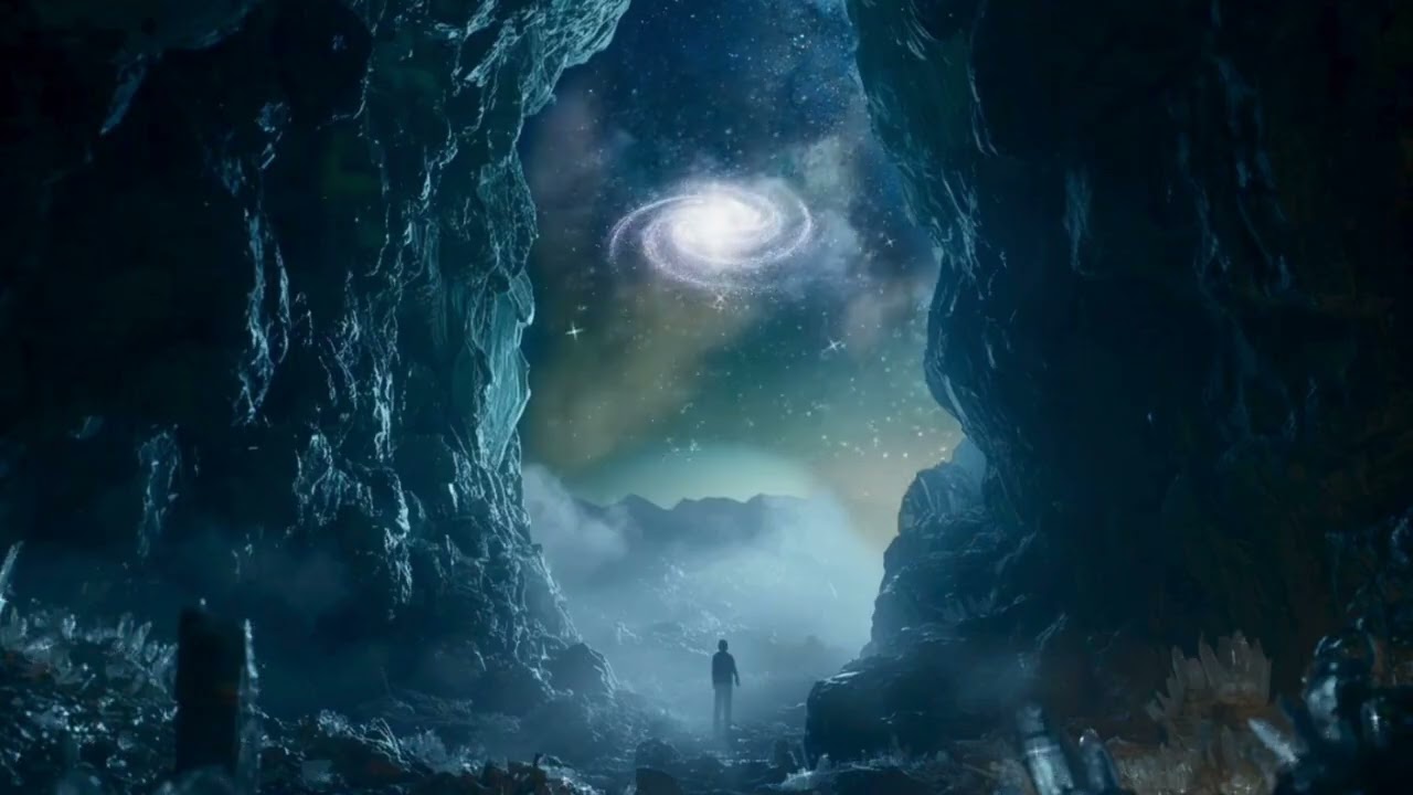12 Hour Cosmic Cave Sleep Ambience 🌌 | Brown Noise for Deep Sleep & Relaxation