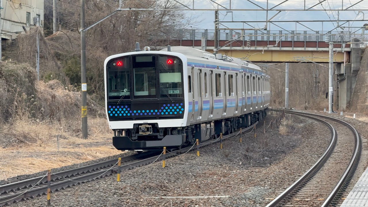 2026/02/10 配9535D GV-E197系TS02+E131系800番台N13編成新津出場配給
