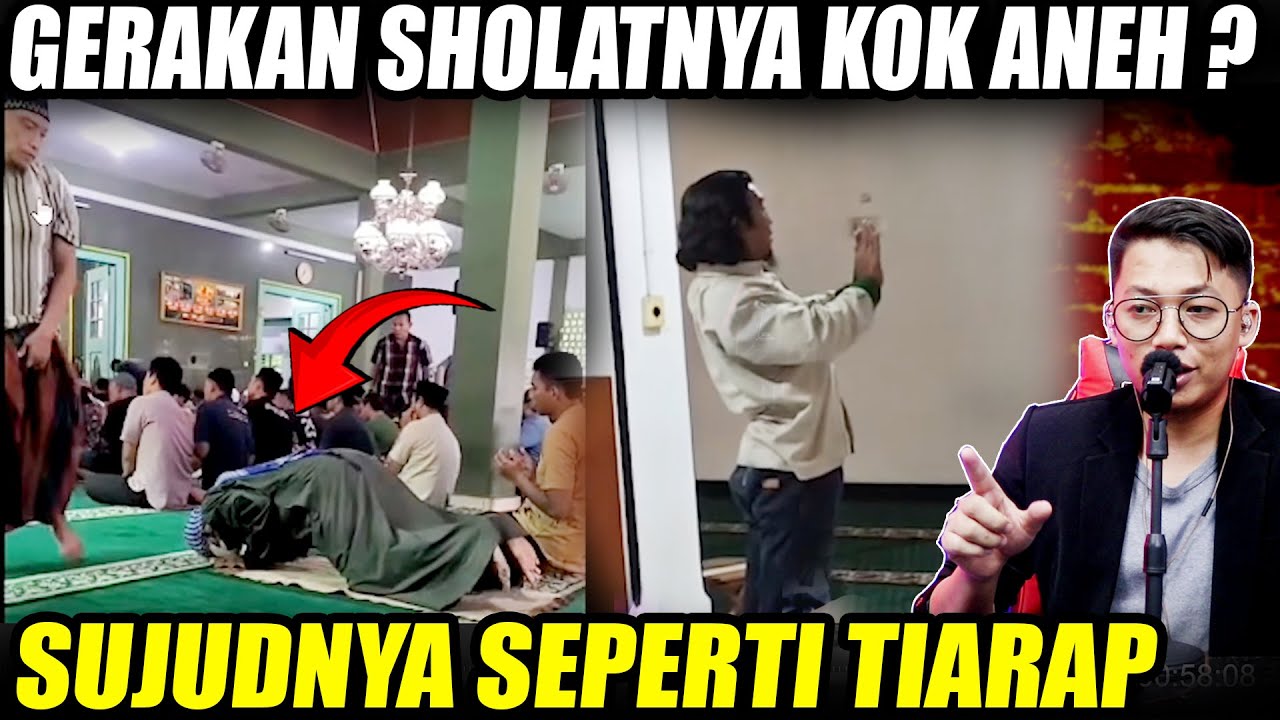 Gerakan Sholat Aneh Sujudnya Seperti Tiarap