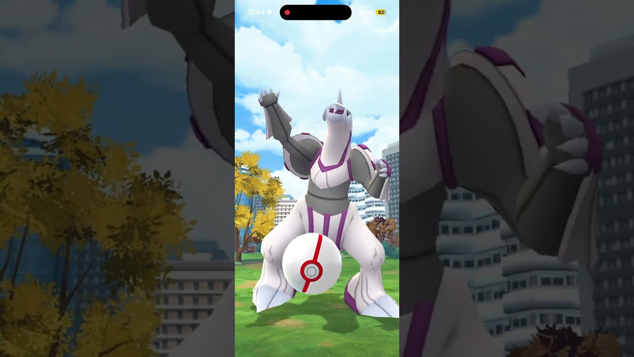 【ポケモンGO】パルキアレイドバトル