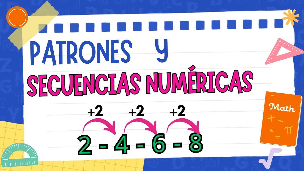 Patrones y secuencias numéricas [Video educativo para niñ@s]