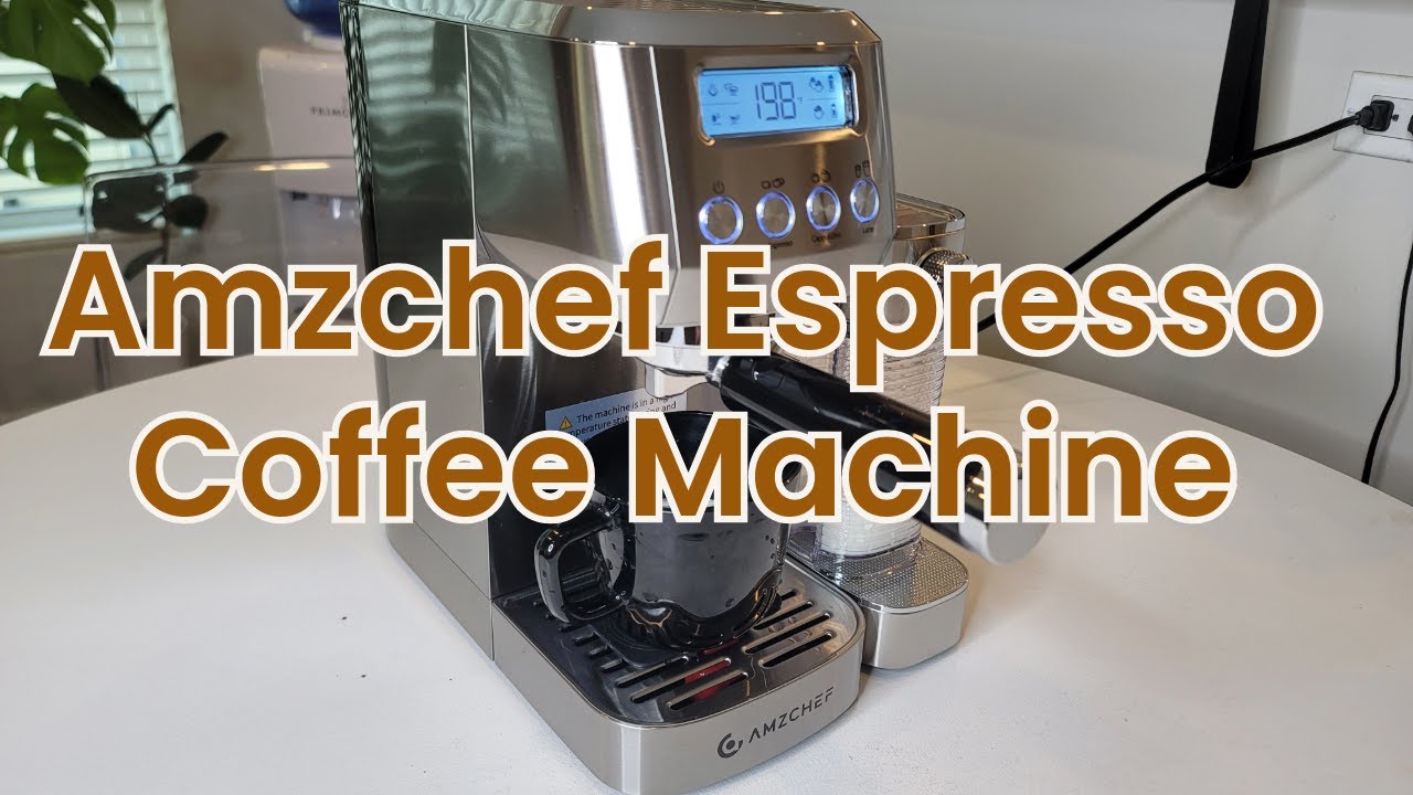 Кофемашина Amzchef Espresso #кофе #эспрессо #капучино