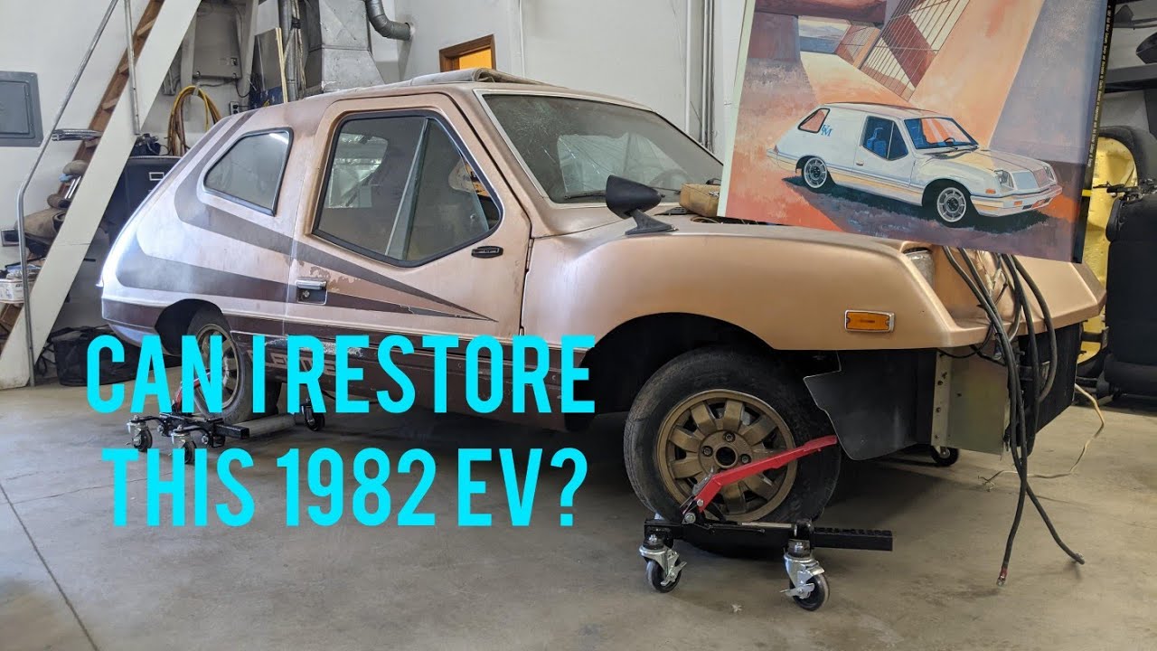 Можно ли починить этот 40-летний электромобиль? 1982 UM Electrek Restoration, эпизод 1