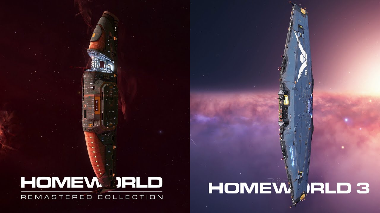 Homeworld 3 vs Homeworld Remastered | Design & Visual Comparison x Evolution