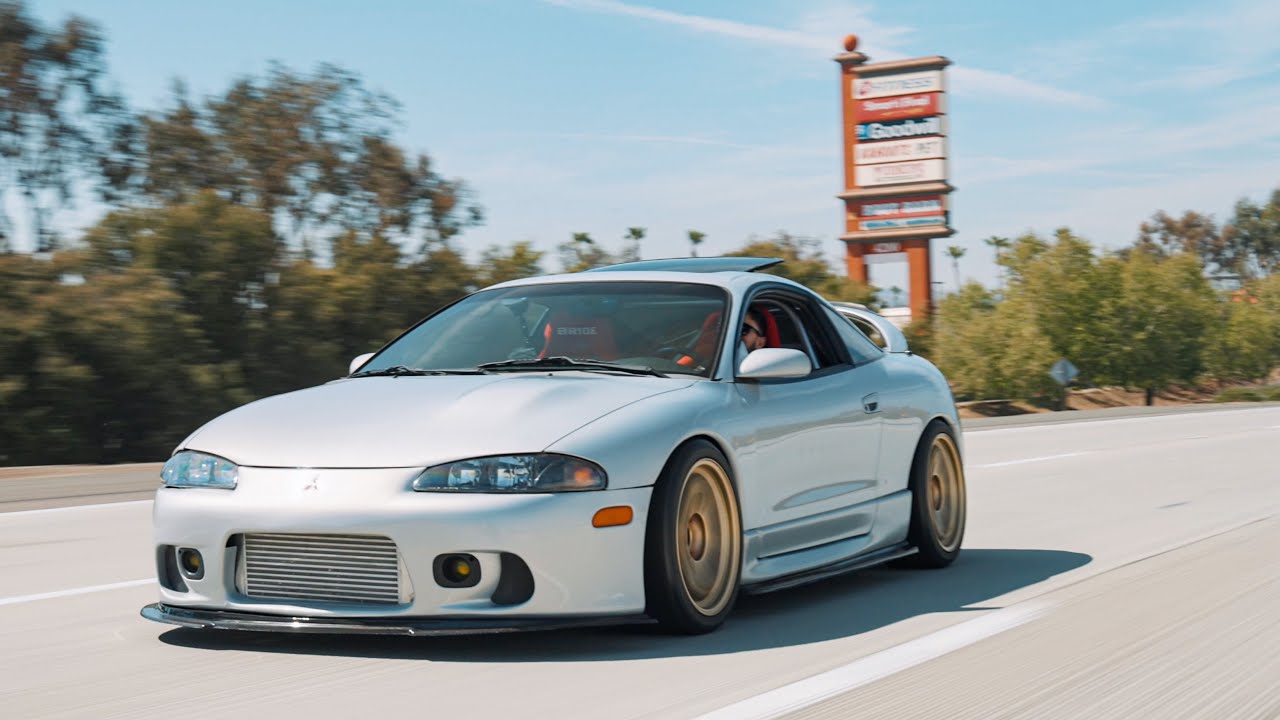 RAW Mitsubishi Eclipse GSX Turbo SOUNDS (LOUD GREDDY BLOW OFF VALVE)