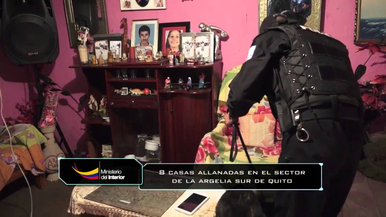 Eslabon 81 dejó 21 detenidos por microtráfico,  en Quito
