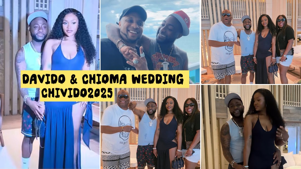 CHIOMA & DAVIDO BRIDAL PARTY, FAMILY & FRIENDS ARRIVE, BOAT CRUISE #chivido2025 #davido #viralvideo