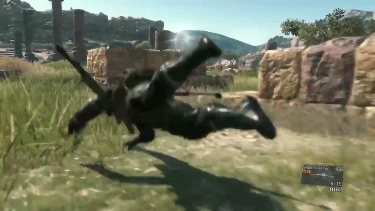 METAL GEAR SOLID V: THE DEFINITIVE EXPERIENCE enfrentamiento con quiet
