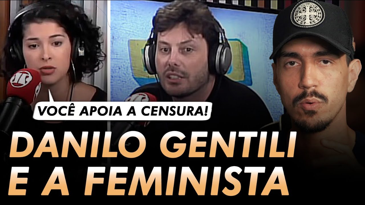 Danilo Gentili HUMILHA Comediante Feminista? (Análise Metaforando)