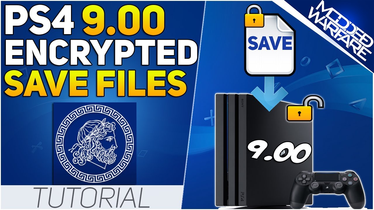 Установка зашифрованных сохранений PS4 на PS4 с джейлбрейком версии 9.00