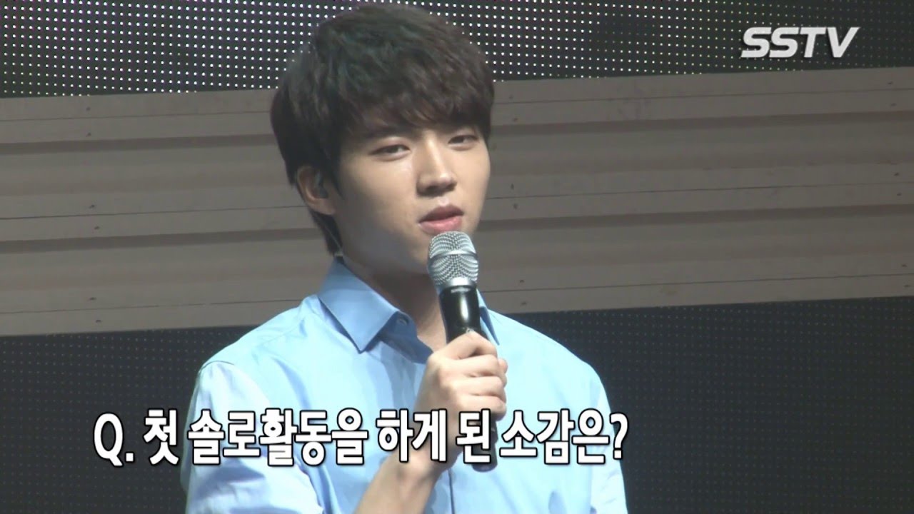 [SSTV] [남우현 솔로 쇼케이스 하이라이트/ Infinite Nam Woo Hyun Showcase] 남우현, 싱어송라이터로 첫 발 ‘뮤지션을 꿈꾸다