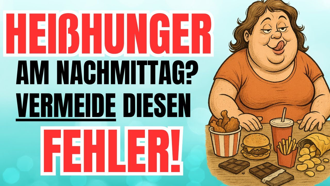 Warum du jeden Nachmittag müde wirst – und plötzlich Heißhunger hast!