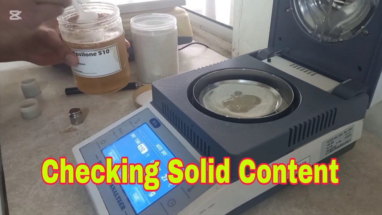 How to Check The Solid Content for Chemical Admixture 