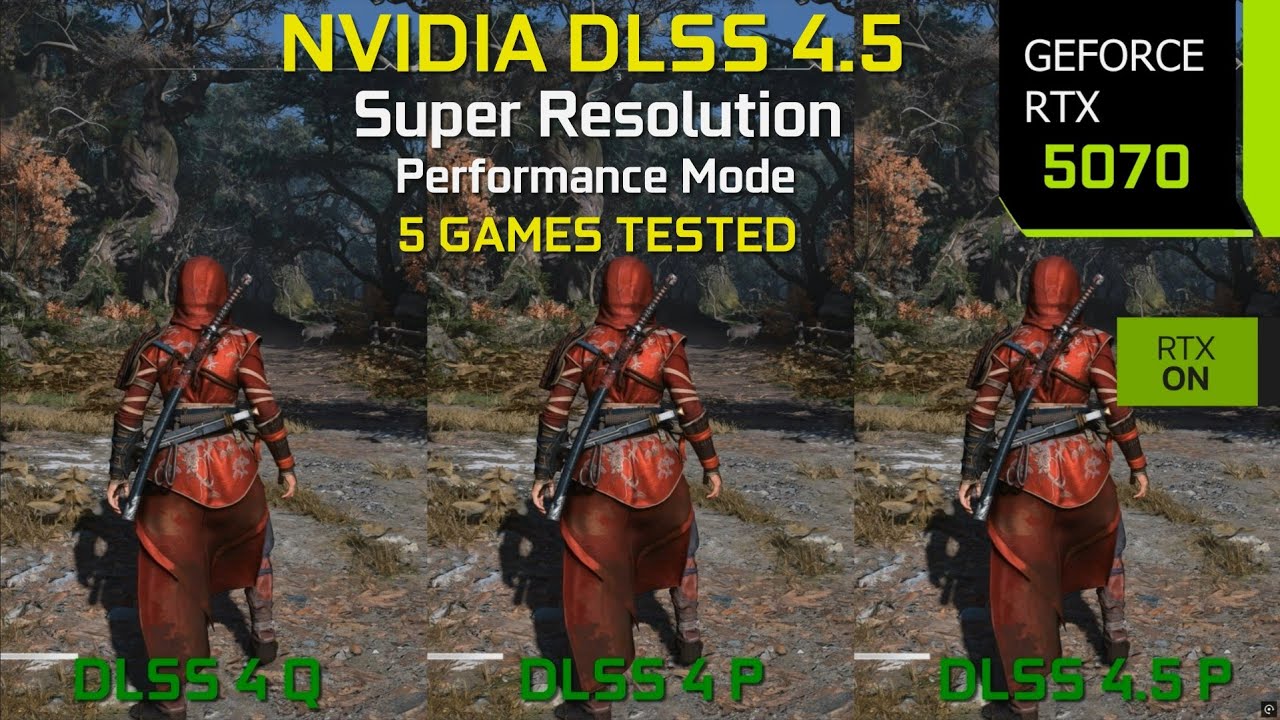 DLSS 4.5 Performance vs DLSS 4 Quality - DLSS 4.5 Performance is Better than Quality? | RTX 5070