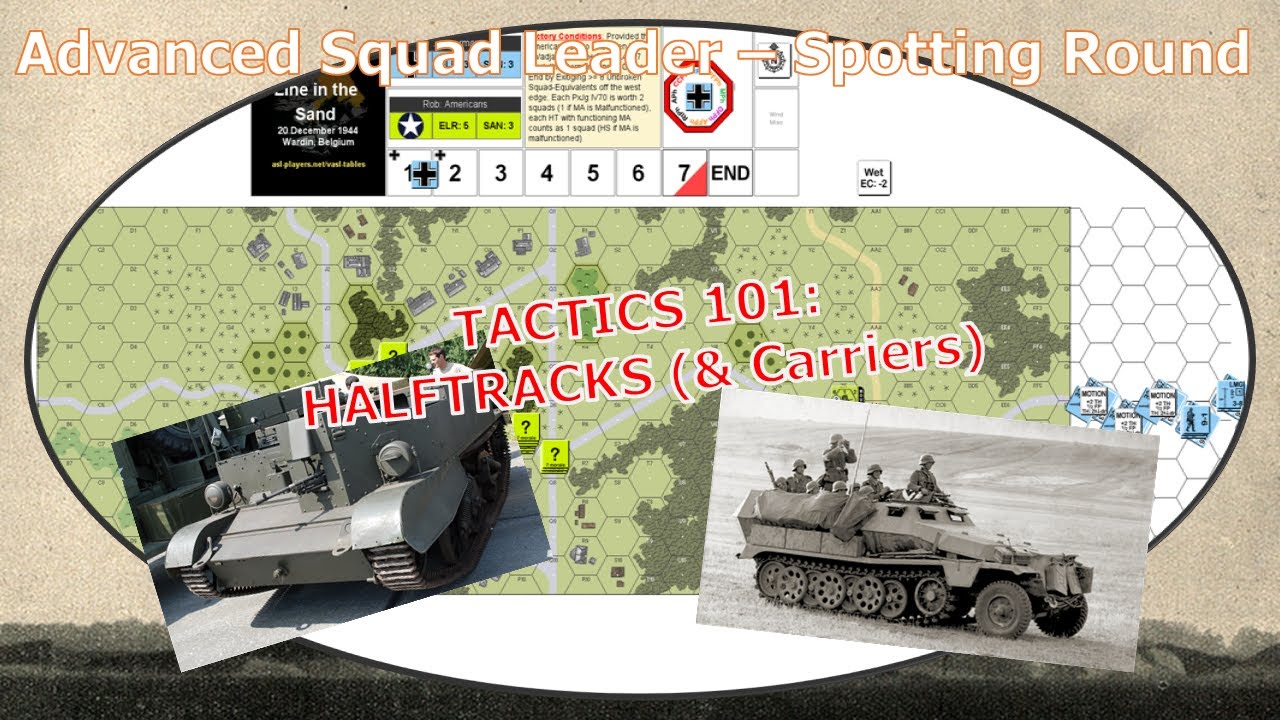 Tactics 101 - Halftracks