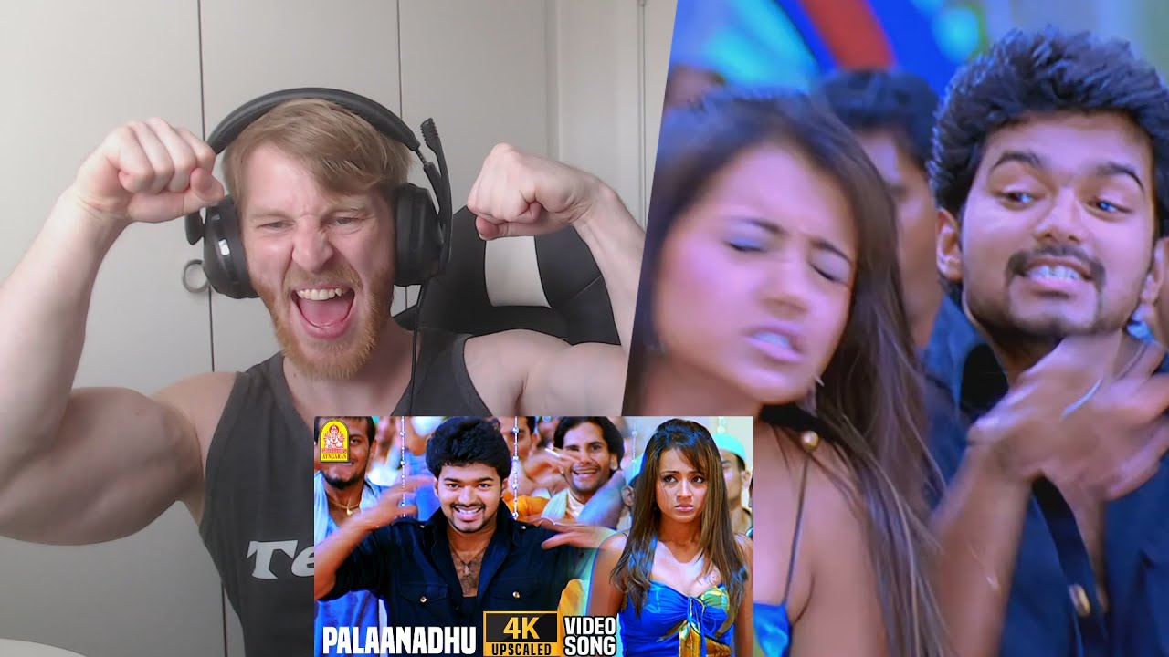 Palaanadhu Palaanadhu - Video Song பலானது பலானது| Kuruvi | Thalapathy Vijay • Reaction By Foreigner