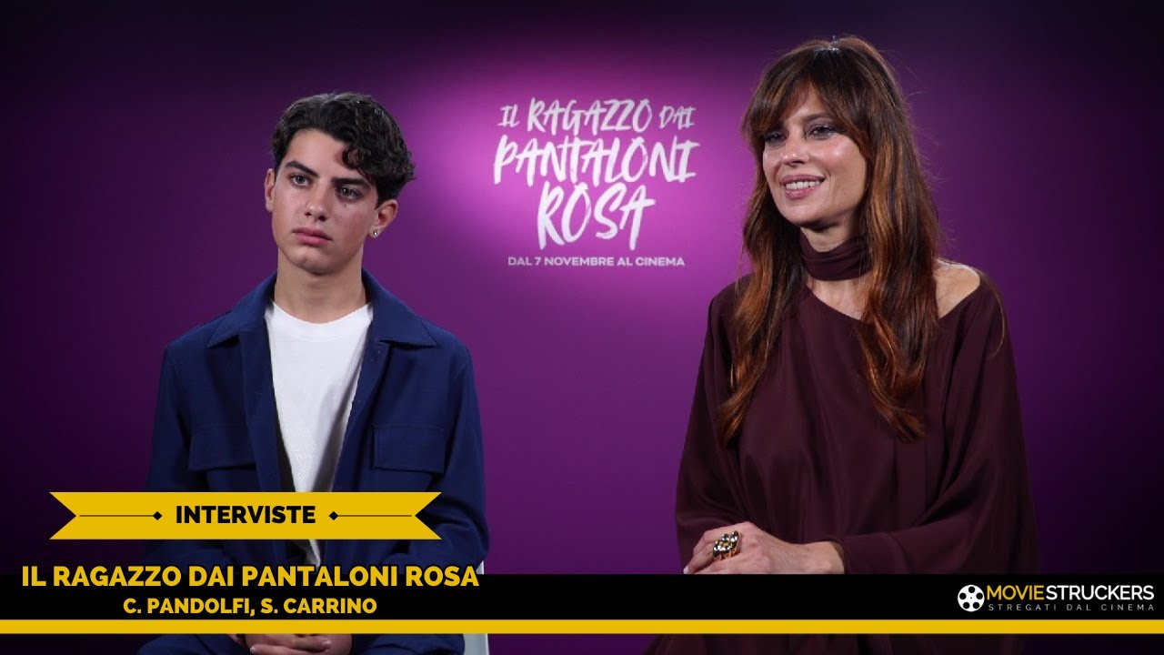 Il ragazzo dai pantaloni rosa - Intervista a Claudia Pandolfi e Samuele Carrino