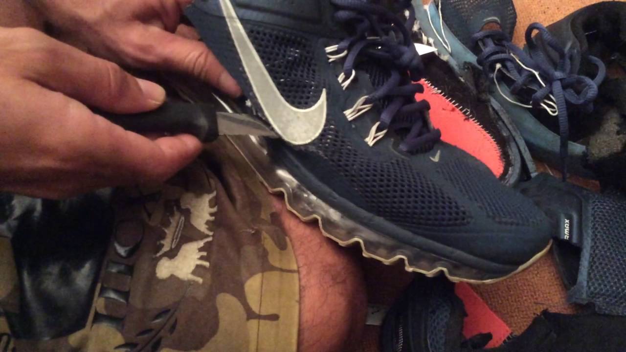 Destroying nike air Max 2013, part 4