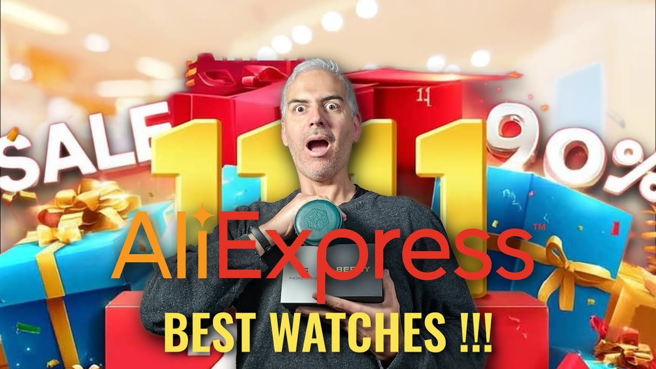 8 крутых часов, которые можно купить ДЕШЁВО на AliExpress! РАСПРОДАЖА 11.11 уже не за горами!
