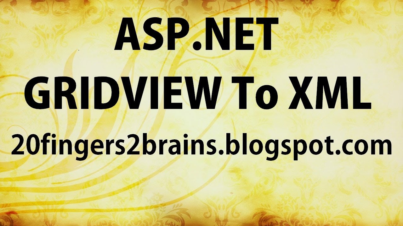 Asp.Net C# Example Bind Gridview to XML File using Dataset