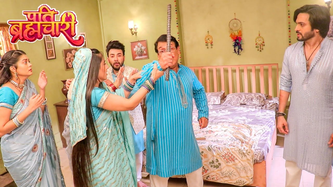 Pati Brahmachari | Emotional Scene! Isha ने Papa के हाथ पकड़ लिए | On Location | VIRAL TV