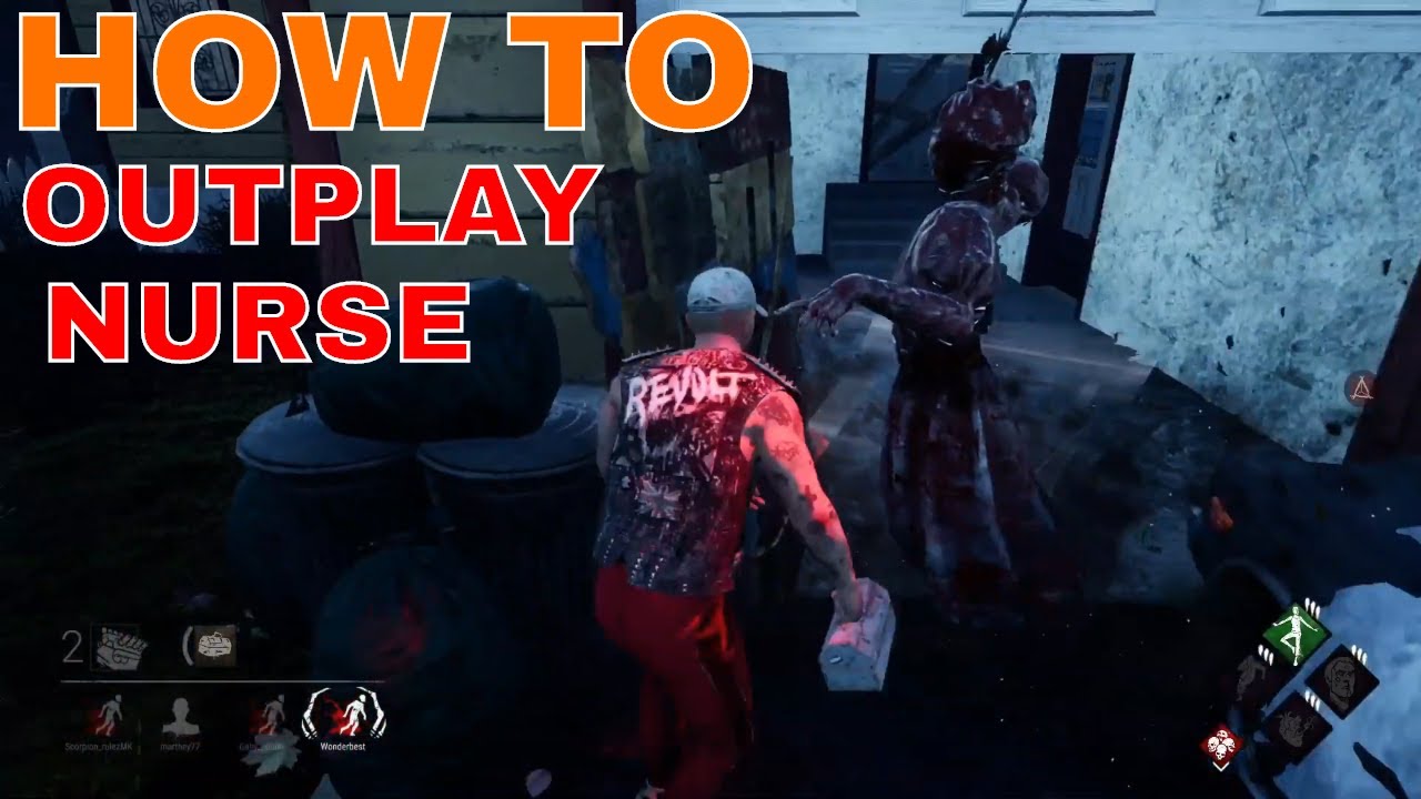 HOW TO OUTPLAY A NURSE - ESPORTS COMPETITIVE PRO CHAMPION PLAYER - Dead By Daylight [PS4]