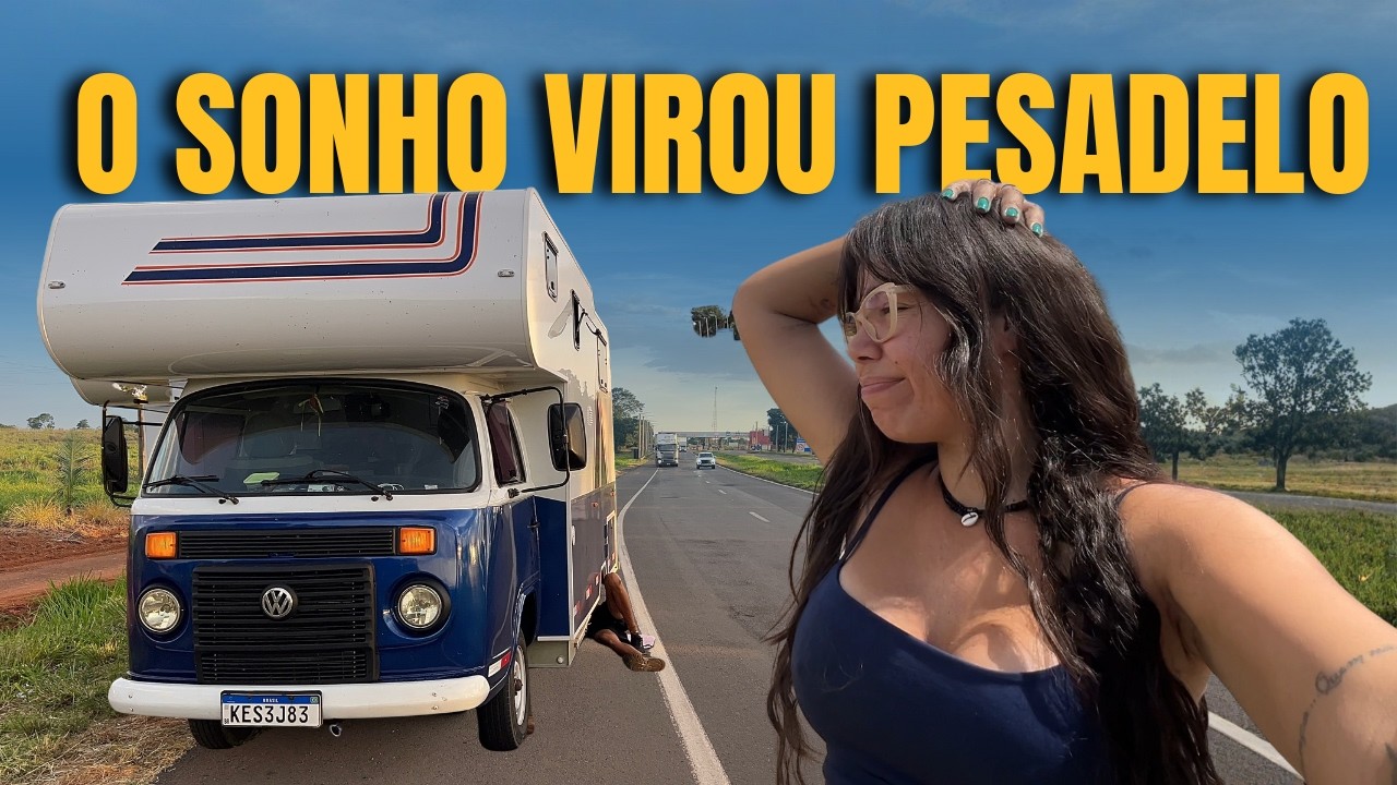 A Kombi safari N&Atilde;O AGUENTA rodar 100 km sem quebrar .... O QUE VAMOS FAZER?