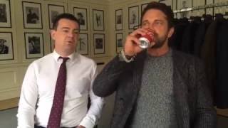 Gerard Butler The face of HUGO BOSS Bottled interview