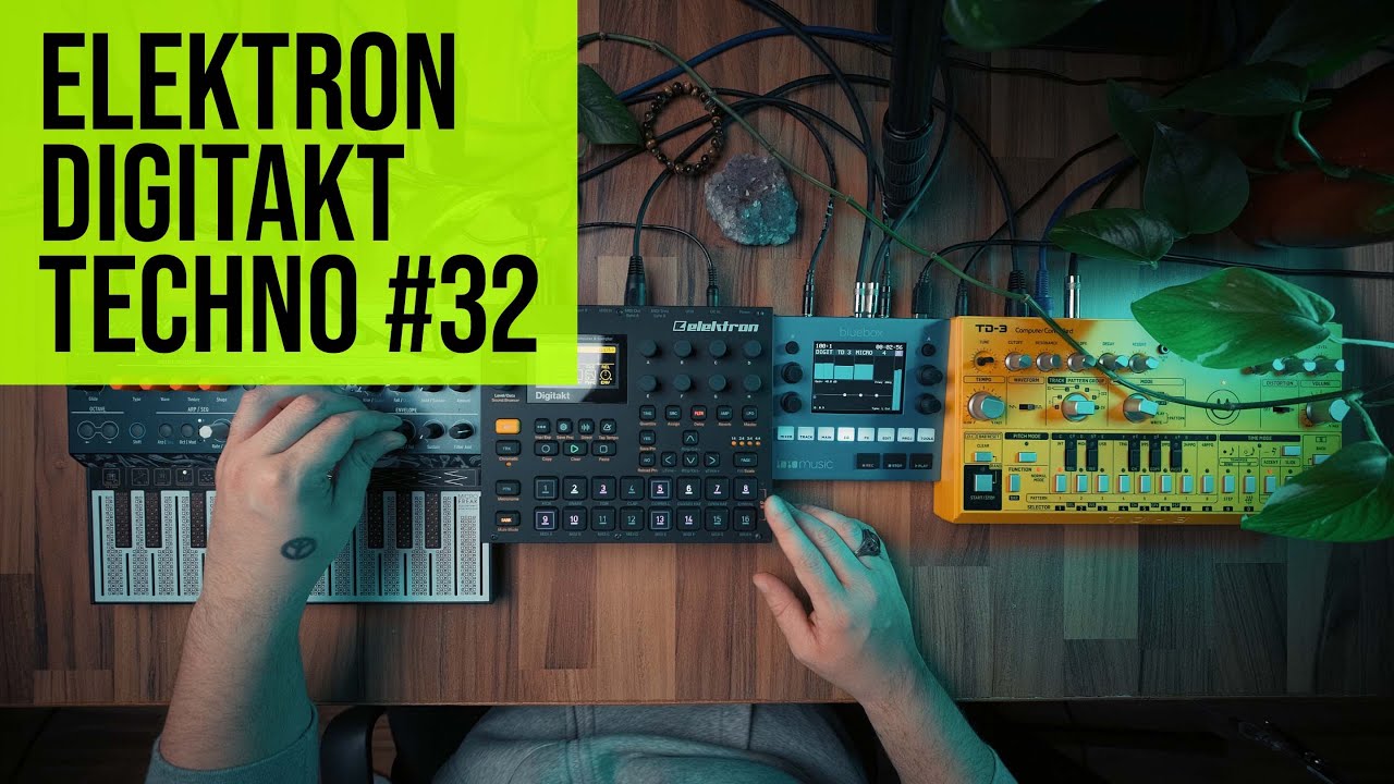 Mutlu Karaköse - Elektron Digitakt, TD3, Microfreak & 1010Music Bluebox - Techno Jam #32