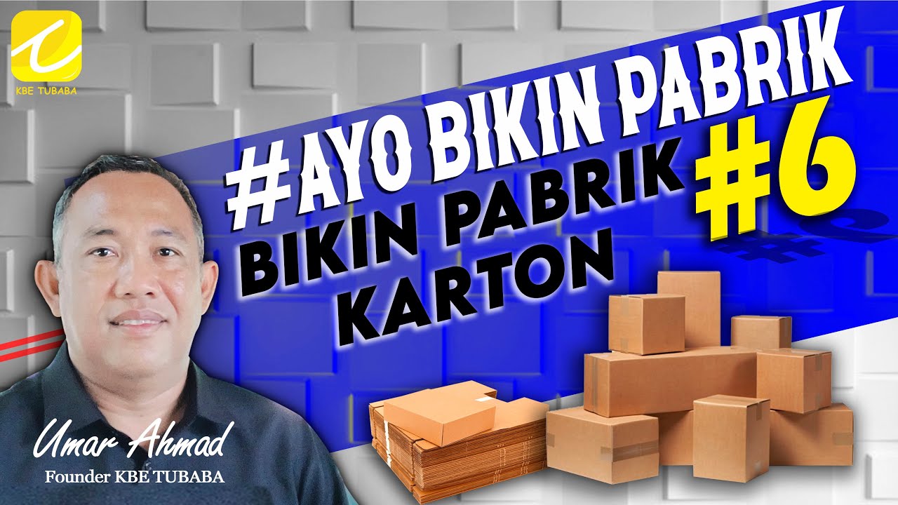#AyoBikinPabrik - Bikin Mini Pabrik Karton Box #6