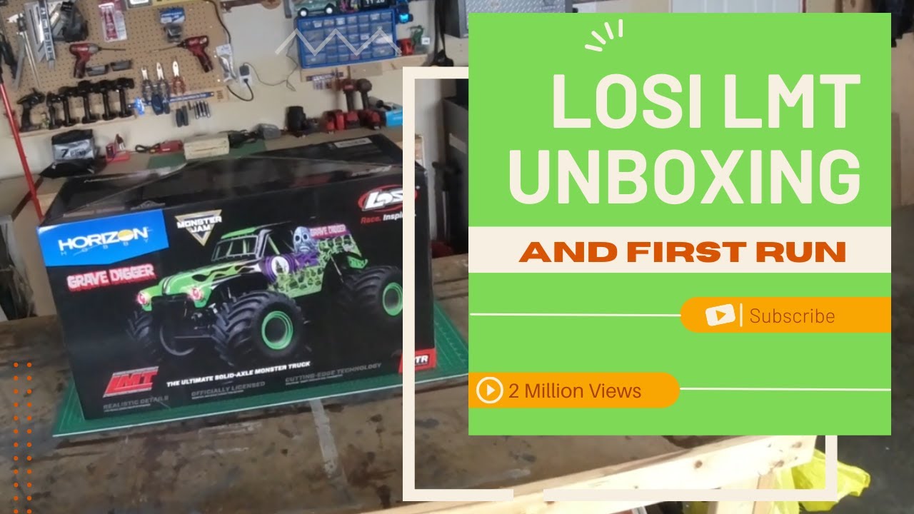 LOSI LMT Unboxing and first run!