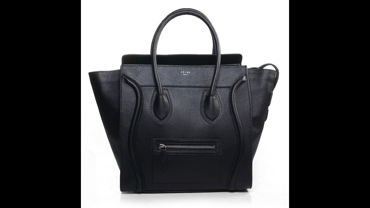 What's in my Handbag/Review -Celine Mini Luggage