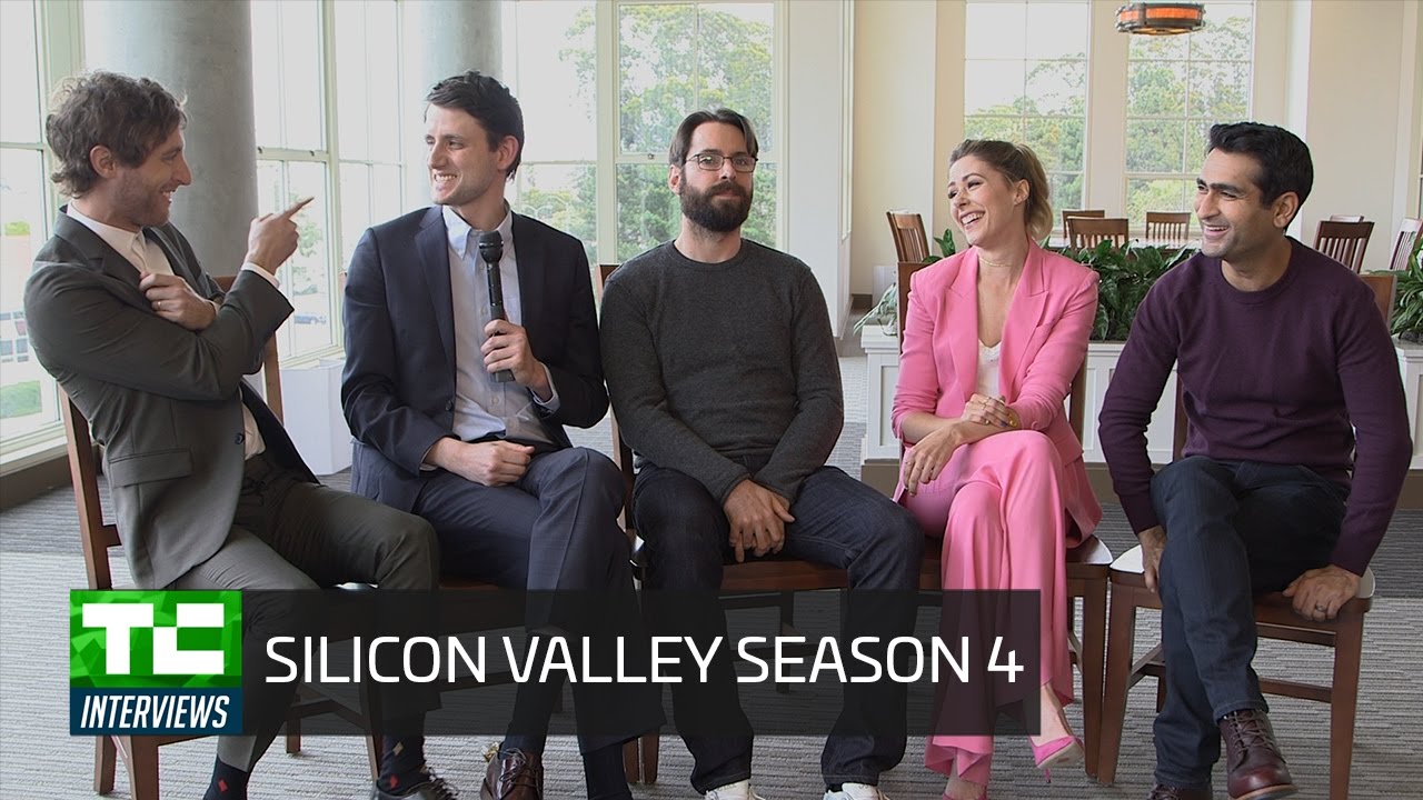 Sneak peak at upcoming Silicon Valley season with the cast