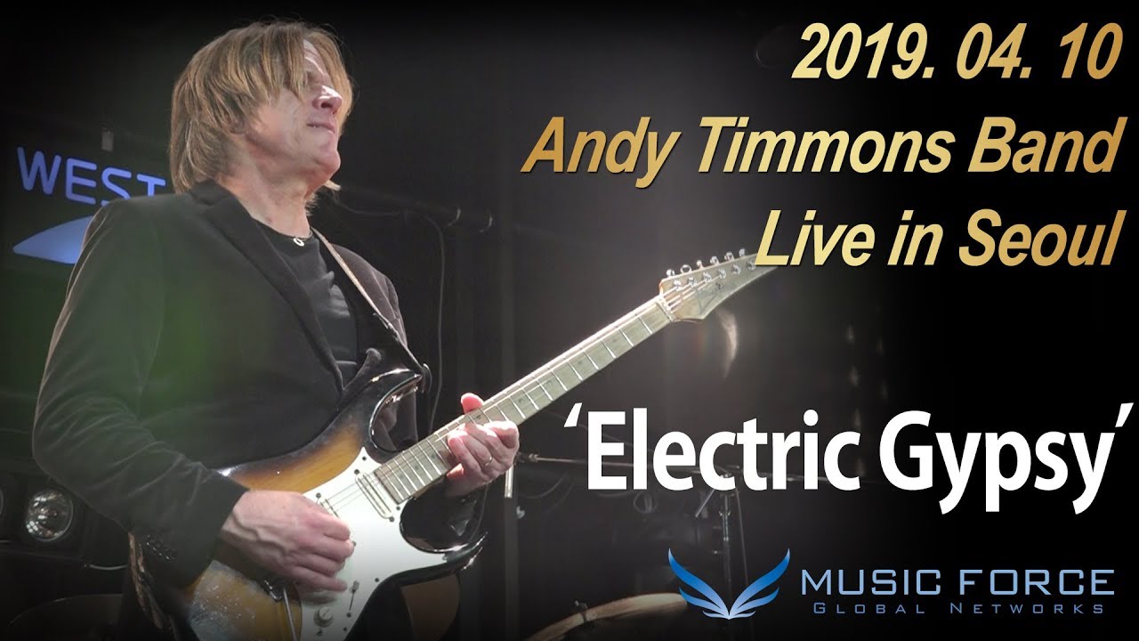 [MusicForce] Andy Timmons Band Live in Seoul 190410 - 'Electric Gypsy'