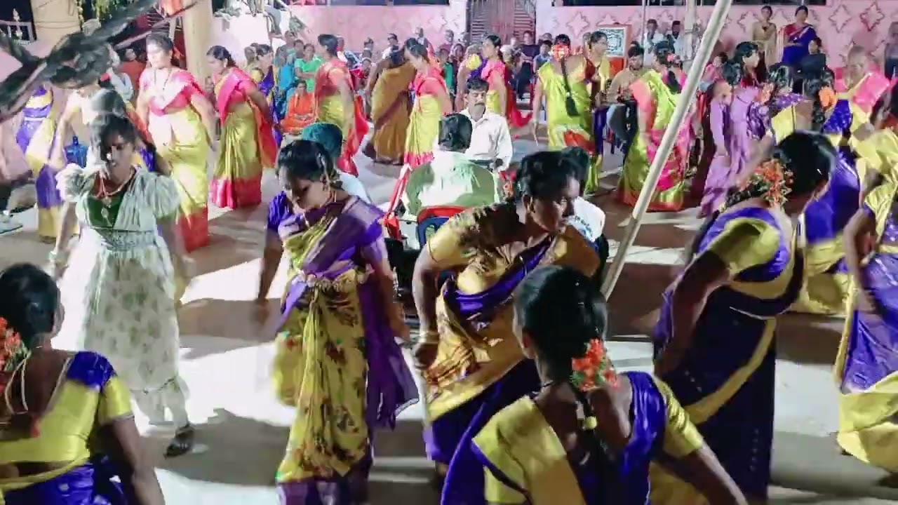 శ్రీ శంకరమ్మతల్లి కోలాట బృందం-బలసులపాలెం@నెల్లెమ్మ తల్లి ఆలయం, ఆరుంబాక 