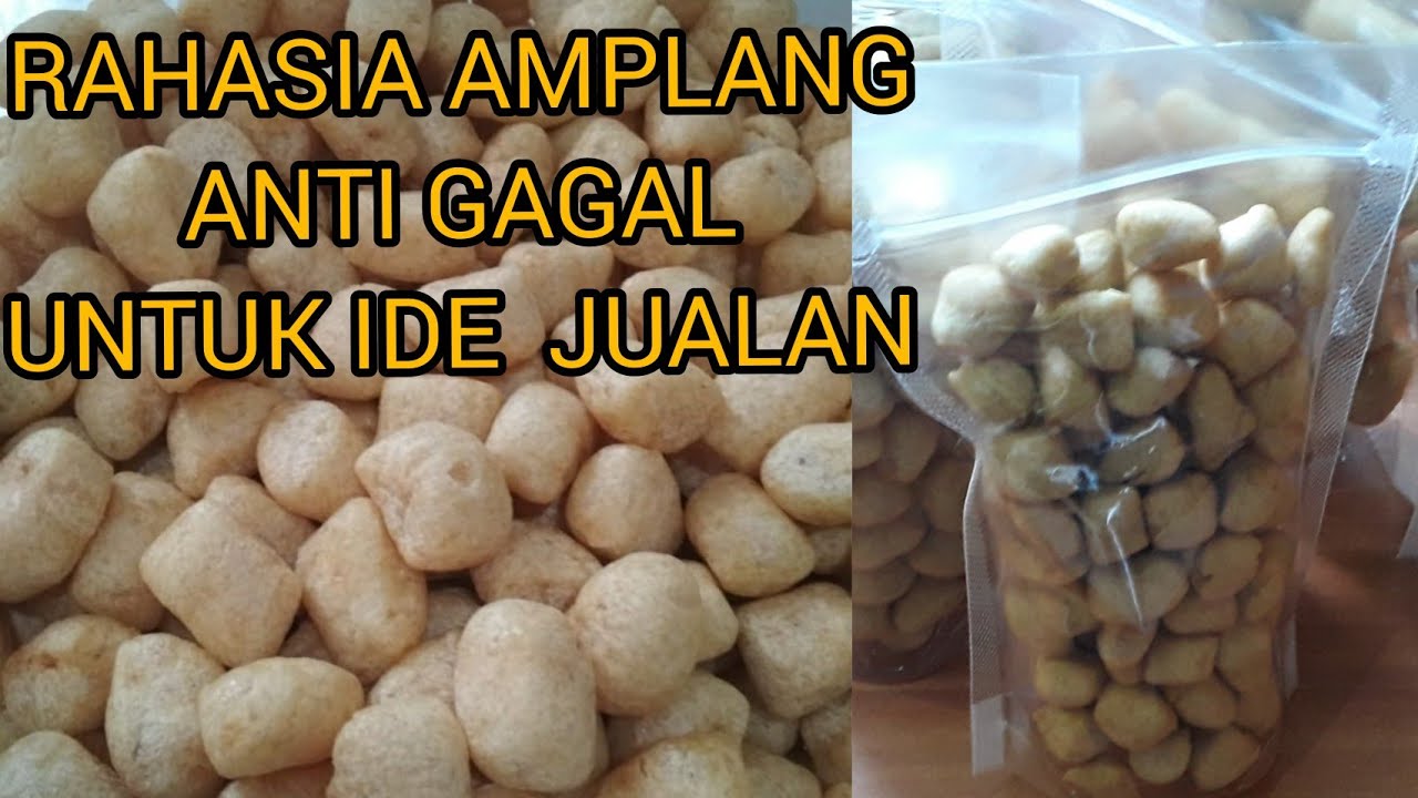 CARA MEMBUAT AMPLANG ANTI GAGAL || UNTUK IDE JUALAN