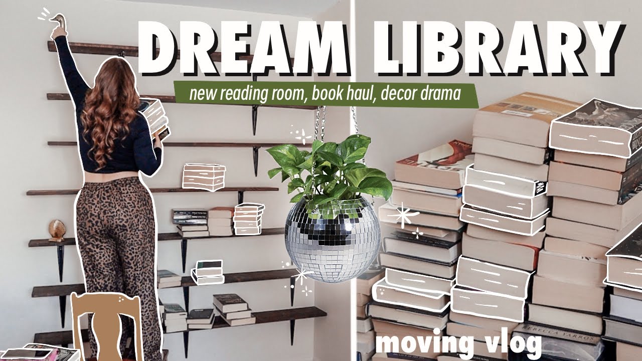 Дневник переезда... только я не переезжаю 🛋️🛠️📘 ПЕРЕЗАГРУЗКА ДОМАШНЕЙ БИБЛИОТЕКИ