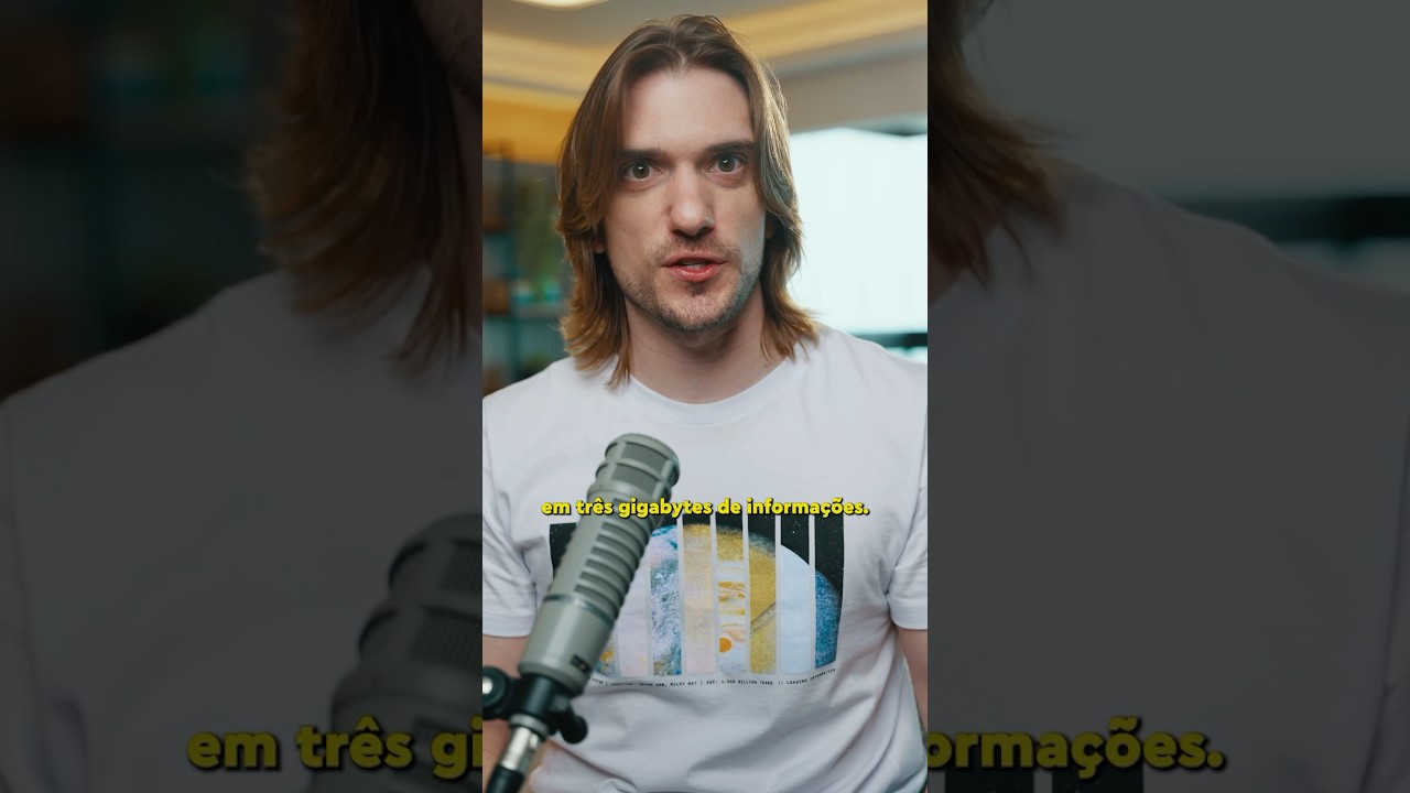 quantos LIVROS cabem no SEU DNA?