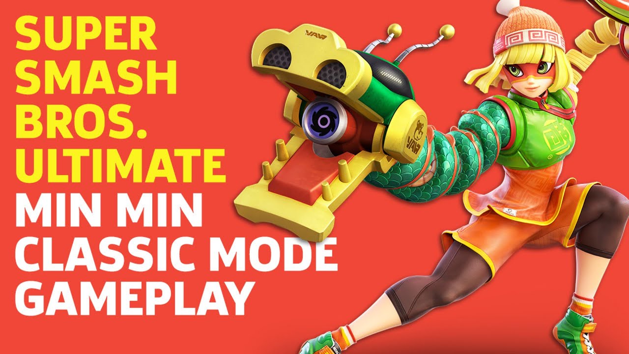 Super Smash Bros. Ultimate - Min Min Classic Mode Gameplay