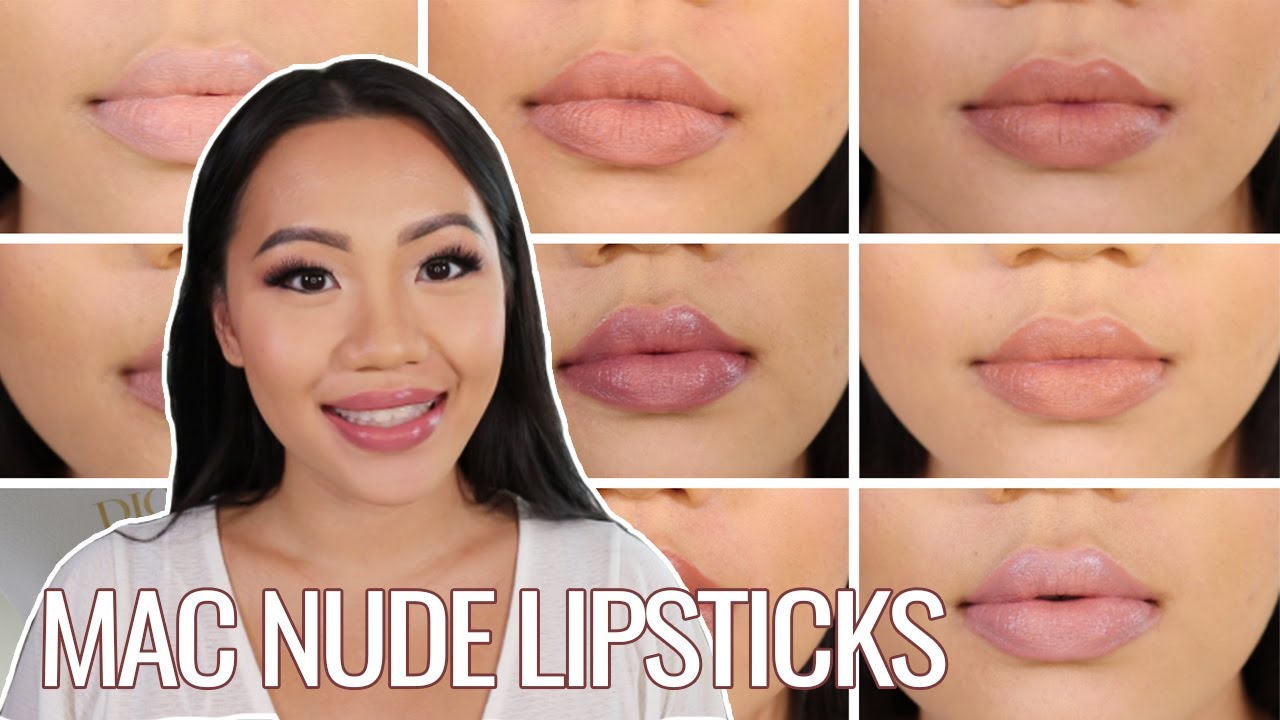Swatches of All My Mac Nude/Pink Lipsticks So You Can Find Your Perfect Shade
