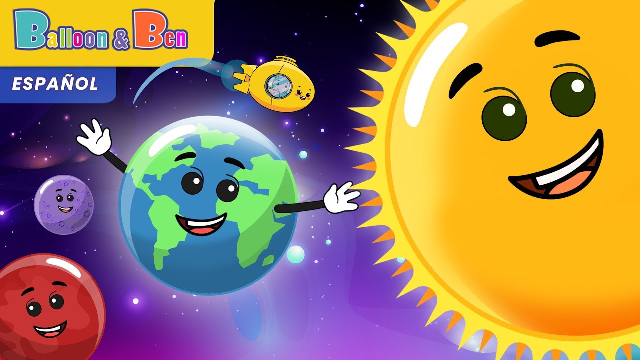 CANCI&Oacute;N DE LA TIERRA 🌞🌑🌎- Canci&oacute;n infantil para ni&ntilde;os y ni&ntilde;as. #d&iacute;adelatierra #diadelatierra