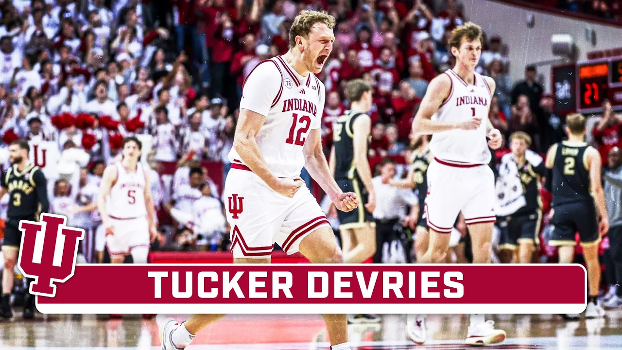 2026 SENIOR HIGHLIGHTS: F Tucker DeVries | Indiana Men's Basketball